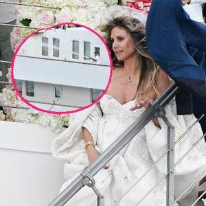 Wasserwerfer gegen Paparazzi: Wollte Heidi private Hochzeit?