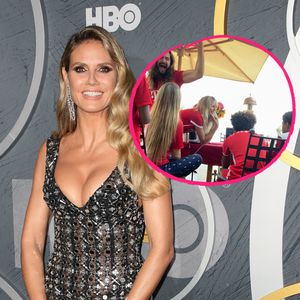Beim gemeinsamen Fußballgucken: Heidi Klum zeigt ihre Kids!