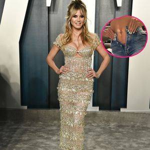 Lieblingsjeans passen nicht mehr: Heidi Klum nimmt es locker