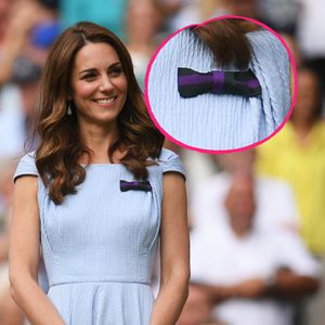 Kleine Schleife: Das steckt hinter Kates Wimbledon-Schmuck