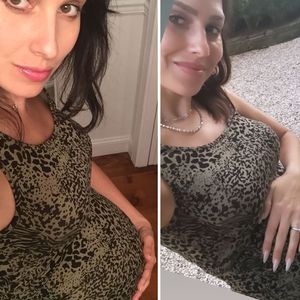 Mit Throwback-Pic: Hilaria Baldwin gibt Babybauch-Update