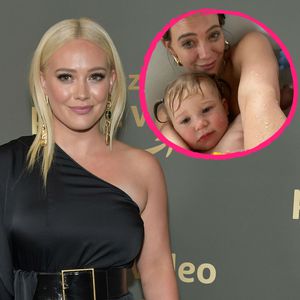 Süßer Badespaß: Hilary Duff planscht mit ihrer Tochter Banks