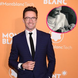 Knuffig: Hugh Jackman teilt Babyfoto von sich und seiner Oma