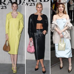 Biker-Girls vs. Omi-Look: Diese Stars kamen zur Prada-Show