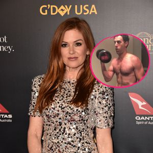 Heiß! Isla Fisher zeigt Mann Sacha beim Oben-Ohne-Training