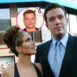Mit Kumpel Matt Damon: Ben Affleck und J.Lo beim Spazieren
