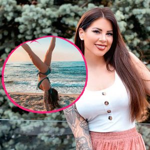Handstand am Strand: Jenny Frankhauser begeistert ihre Fans