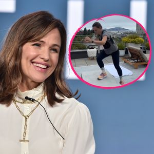Jennifer Garner trainiert auf einem Dach in San Francisco!