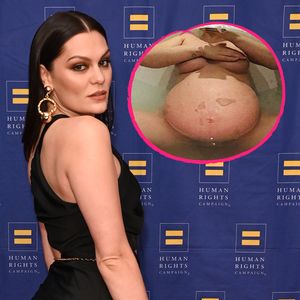 Jessie J teilt nacktes Babybauchfoto aus der Badewanne!