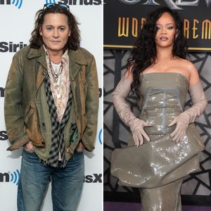 Johnny Depp hat einen Gastauftritt bei Rihannas Fashionshow!