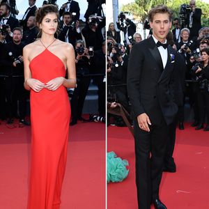 Kaia Gerber und Austin Butler strahlen auf "Elvis"-Teppich