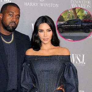 Trotz Trennung: Kanye West schickt Kim Truck voller Rosen