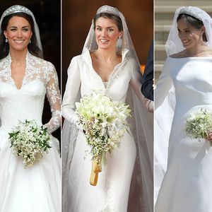 Kate, Letizia oder Meghan? Das war das teuerste Brautkleid!