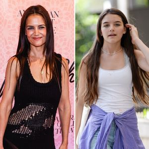 Katie Holmes und ihre Tochter Suri spazieren durch New York