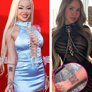 Klaute Katja Krasavice QR-Code-Tattoo-Idee von Realitystar?