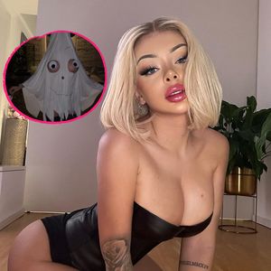 Busen-Geist: Katja Krasavice zeigt skurriles Halloweenkostüm