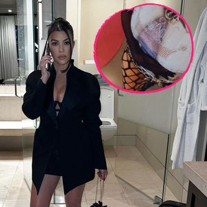 Hand auf dem Bauch: Was will Kourtney Kardashian andeuten?