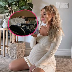 Komplikationen nach Geburt: Lauren Burnham im Krankenhaus