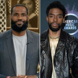 Bei Basketballspiel: LeBron James ehrt Chadwick Boseman (†)