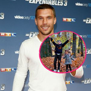 Vollblut-Papa-Poldi: Lukas teilt seltenes Bild seiner Kids!