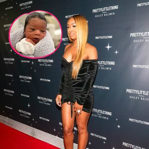 Malika Haqq teilt ein zuckersüßes Foto ihres Neugeborenen!