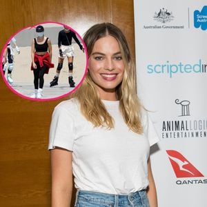 Beim Skaten in Malibu: Margot Robbie macht eine Hammerfigur