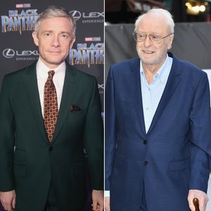 Martin Freeman blamierte sich bei Treffen mit Michael Caine