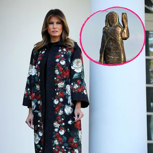 Bronze-Modell: Abgefackelte Melania-Trump-Statue ersetzt
