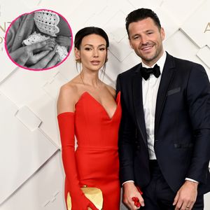 Stolze Oma: Mark Wrights Mutter freut sich über Enkelin
