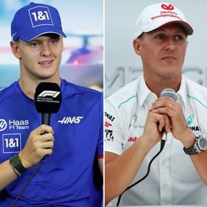 Sohn Mick zollt Vater Michael Schumacher beim Rennen Tribut