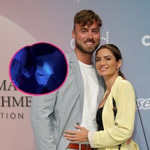 Beim Feiern: Niko Griesert und Michèle kamen sich ganz nah