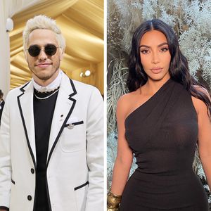 Ist das ein Knutschfleck? Pete Davidson mit Kim K. unterwegs