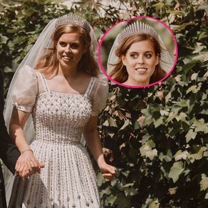 Zur eigenen Trauung: Beatrice trug Hochzeitsdiadem der Queen