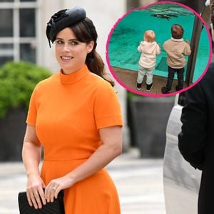 Süß! Prinzessin Eugenie mit Sohn August und Nichte im Zoo