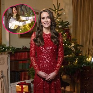 Private Einblicke: Prinzessin Kate schmückt Weihnachtsbaum