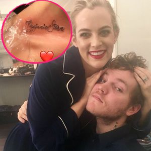 Nach Benjamins Tod: Riley Keough lässt sich Tattoo stechen