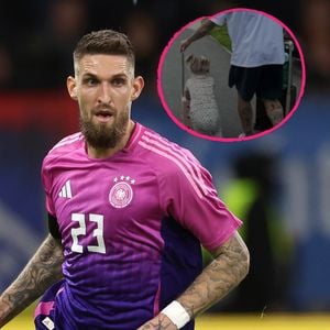 Robert Andrich bekommt süßen Familienbesuch im DFB-Lager!