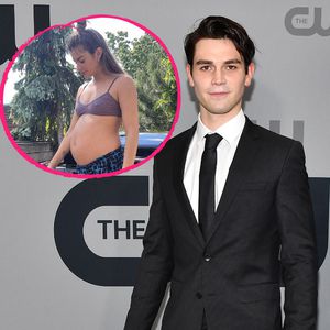 Richtig rund: KJ Apas Freundin zeigt nackten Babybauch!