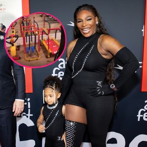 Serena Williams hat im Home-Gym auch Geräte für ihre Tochter