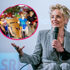 Sharon Stone teilt ein süßes Throwback-Foto ihrer drei Söhne