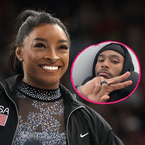 Simone Biles wird von ihrem Jonathan bei Olympia angefeuert!