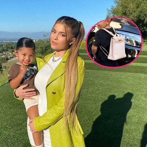 Erster Schultag: Stormi Webster (2) trägt 10.000-Euro-Tasche