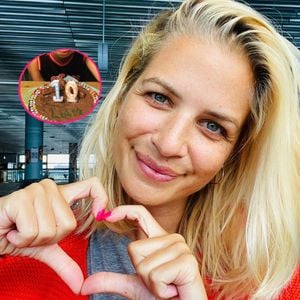 Seltener Einblick: Susan Sideropoulos gratuliert ihrem Sohn