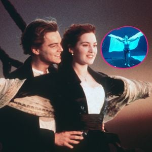 Am "Avatar"-Set: Kopiert Kate Winslet ihre "Titanic"-Pose?