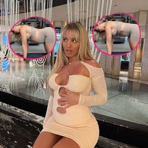 Gruselig: So doll zieht Tammy Hembrow ihren Babybauch ein