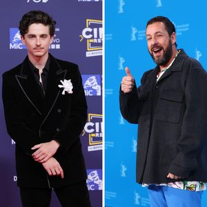 "Er ist unglaublich": Timothée Chalamet verehrt Adam Sandler