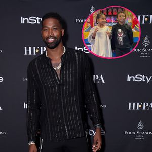 Rar! Hier zeigt Tristan Thompson seine Kids True und Prince