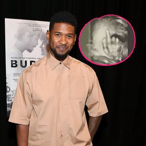 Mittelfinger-Bild: So gratuliert Usher Sohn zum Geburtstag