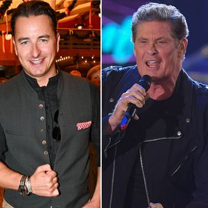Andreas Gabalier holte sich David Hasselhoff auf die Bühne!