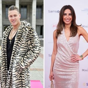 Nervös: Calvin Kleinen trifft auf seine Traumfrau Jana Azizi